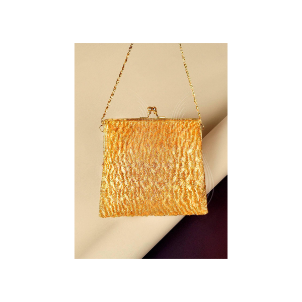GOLD GLITTERATI BAG (B4)
